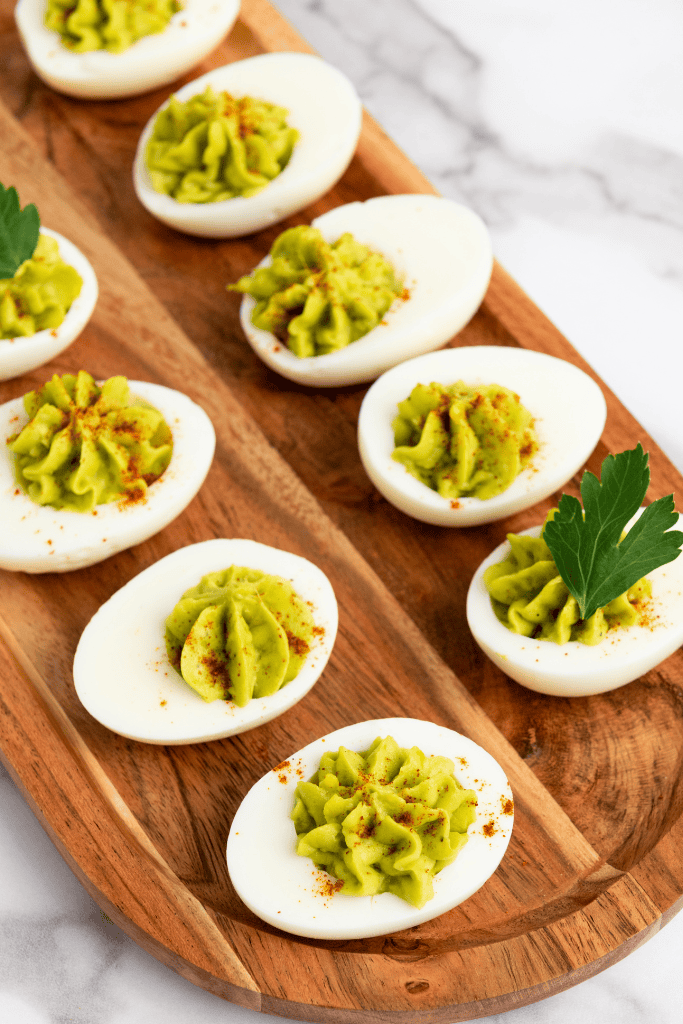 avocado deviled eggs