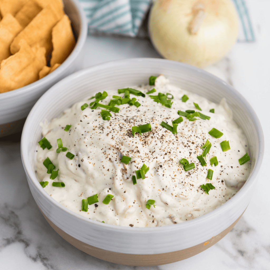 caramelized onion dip