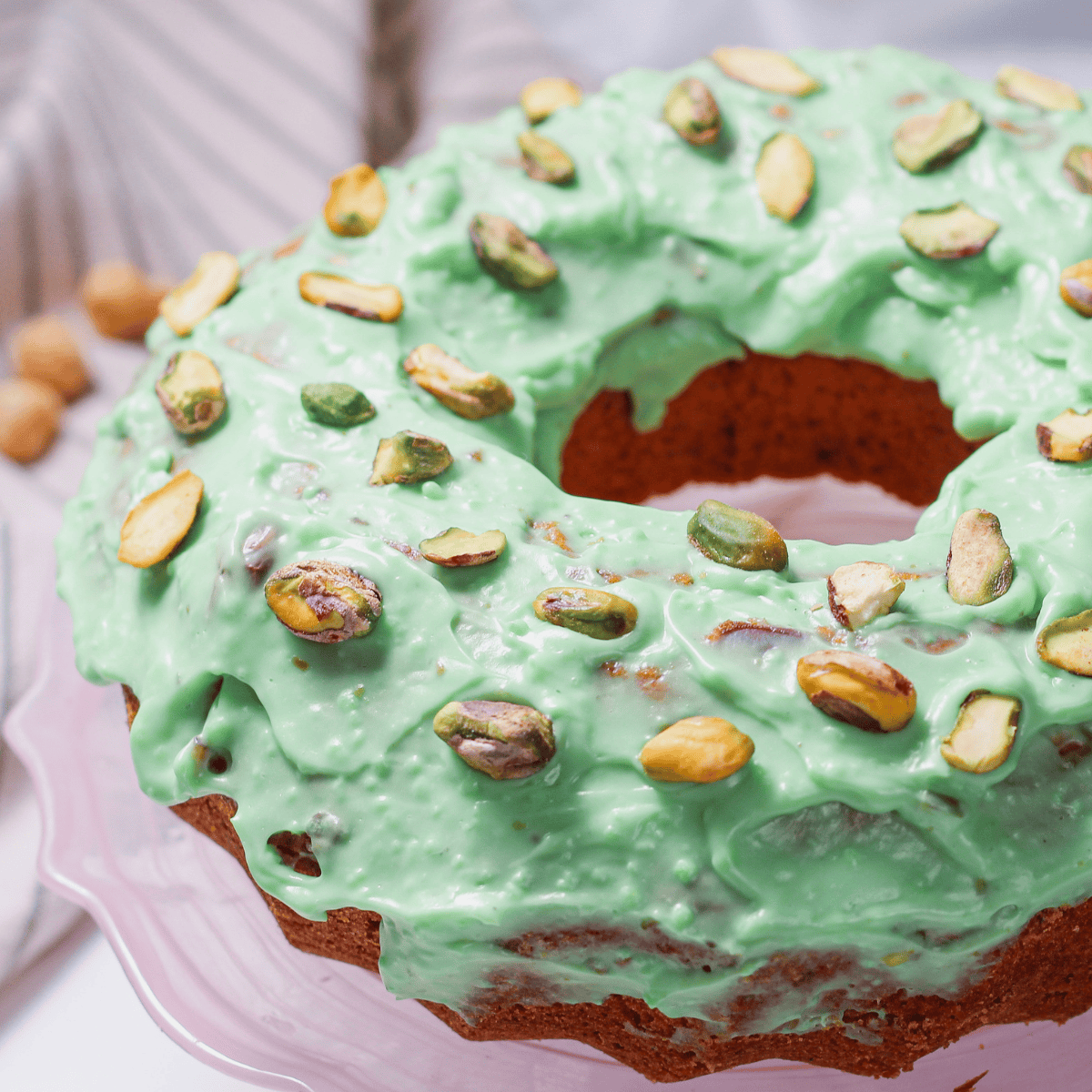 Pistachio Bundt Cake