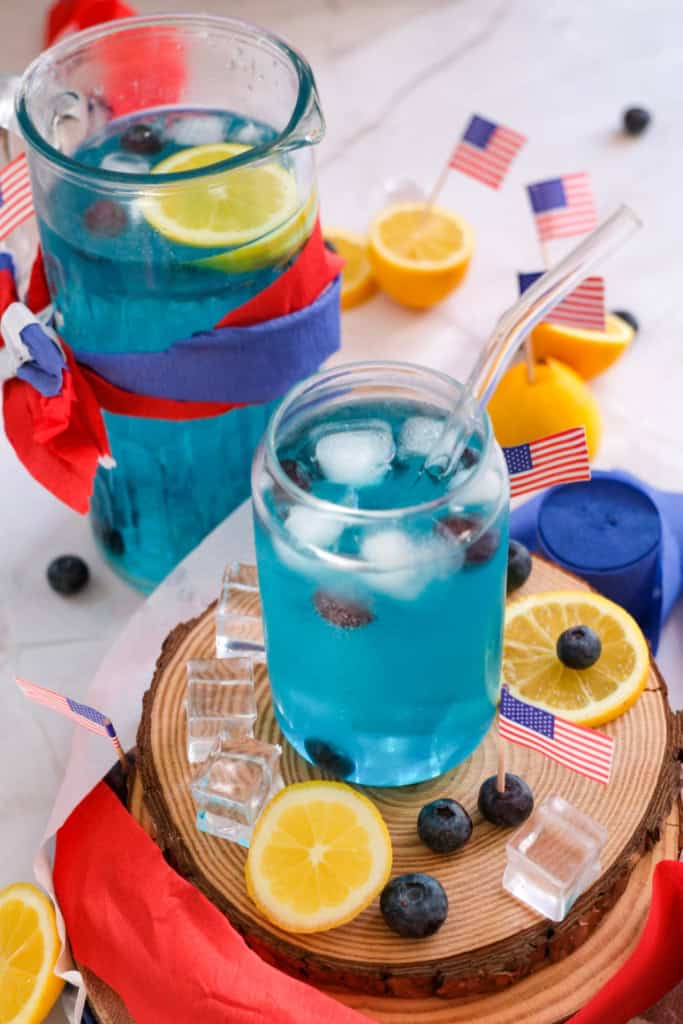 Blue Curacao Mocktail