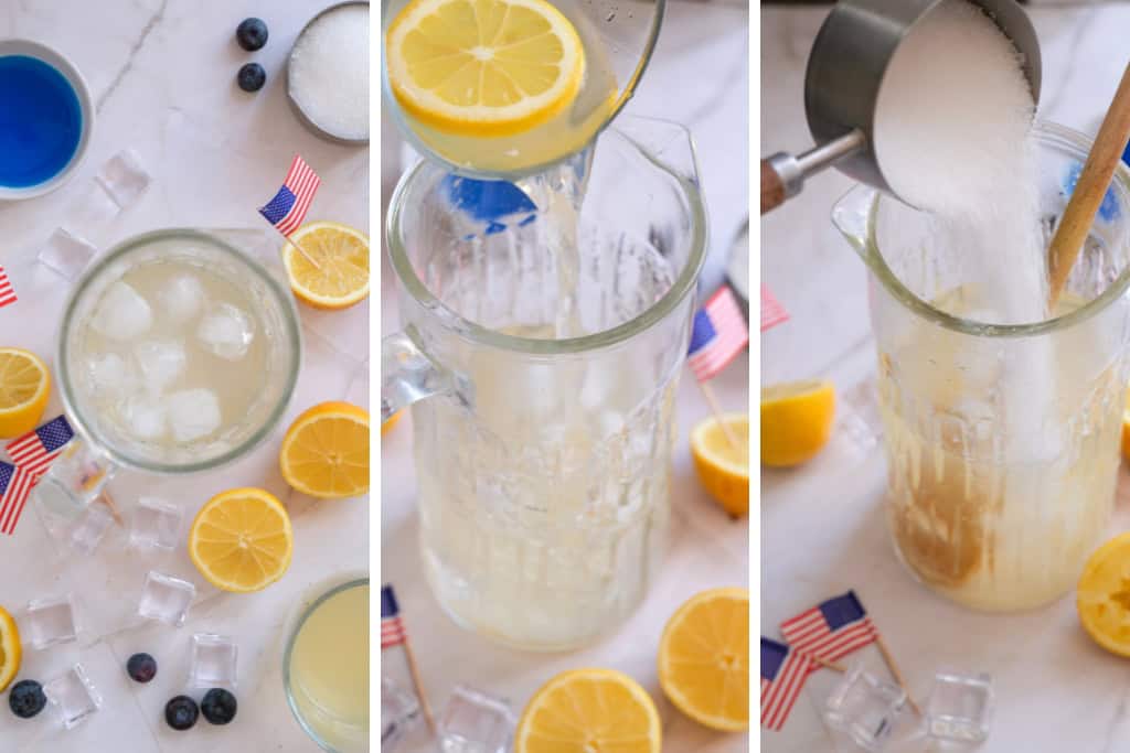 Steps to make Blue Curacao Mocktail