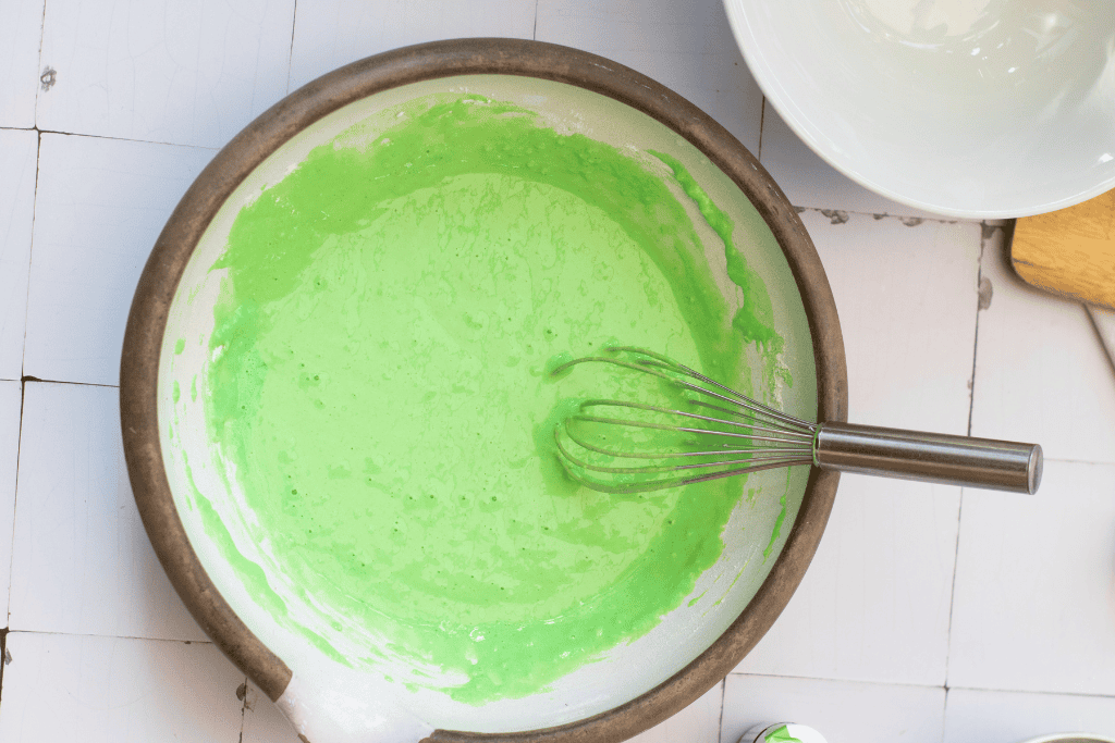 Combining the wet & dry ingredients