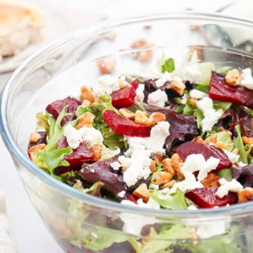 Grilled Beetroot Goat Cheese Salad
