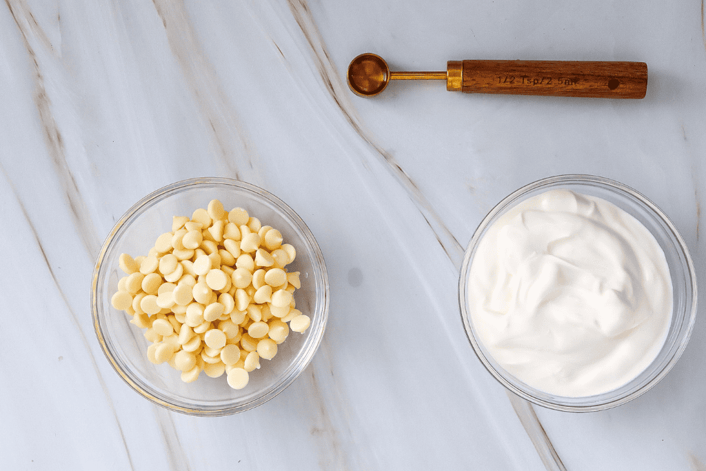 Iced White Chocolate Mocha ingredients