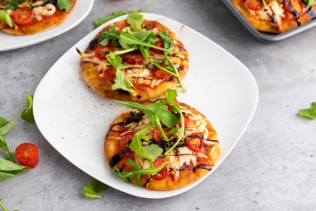 Mini Caprese Pizzas