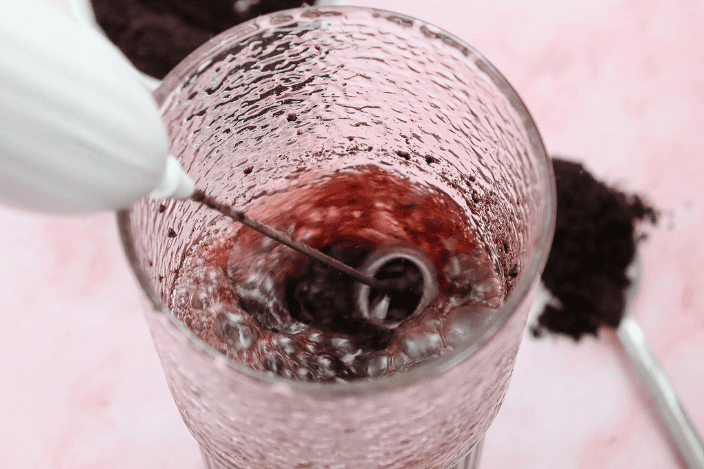 Mixing up the Acai Base