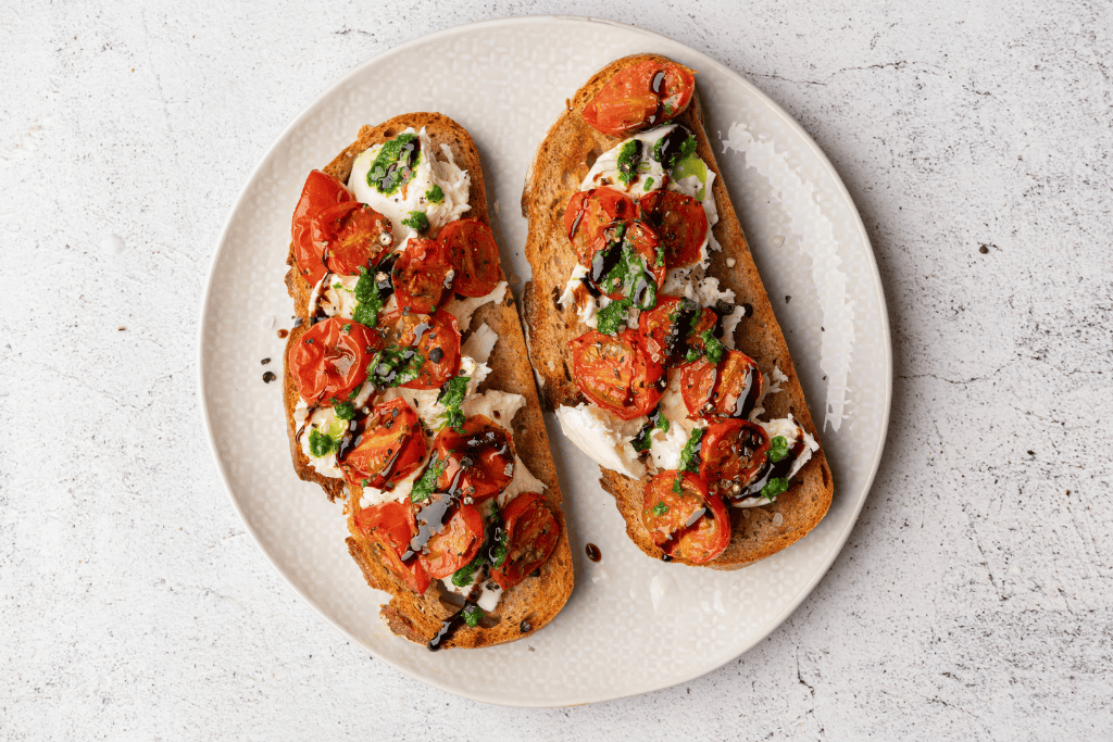 Savory Burrata Toast