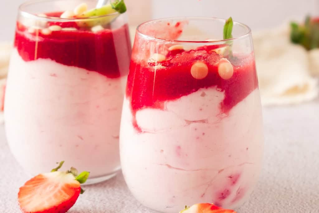 Strawberry Mascarpone Mousse