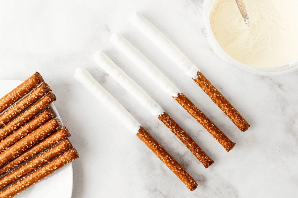 White Pretzel Rods
