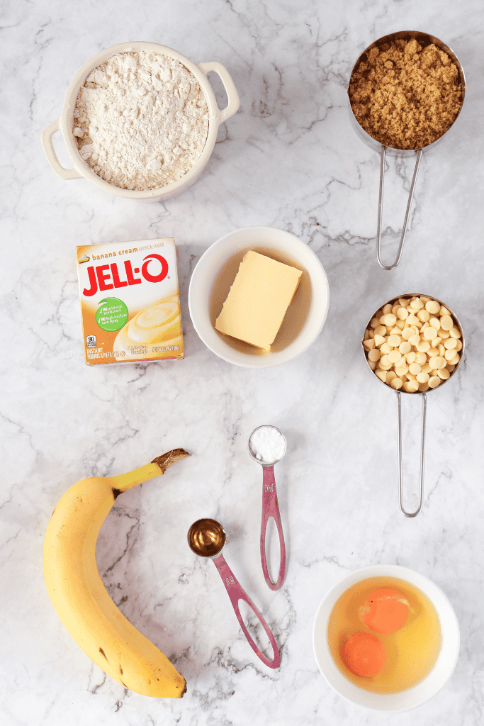 banana pudding cookies ingredients