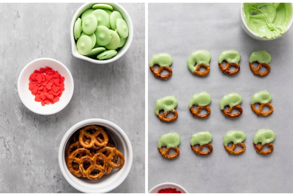 christmas pretzels
