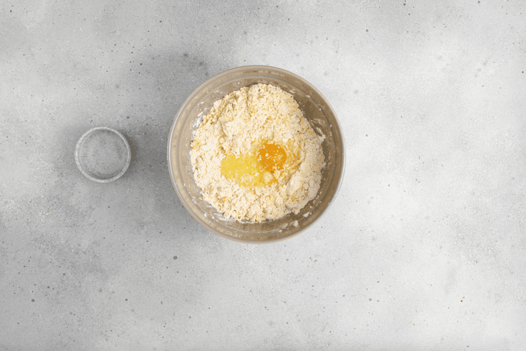 mixing of the ingredients