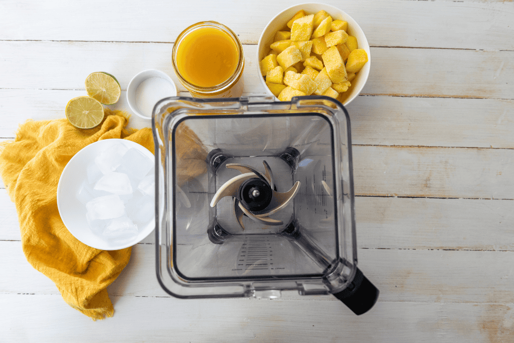 mixing of the ingredients