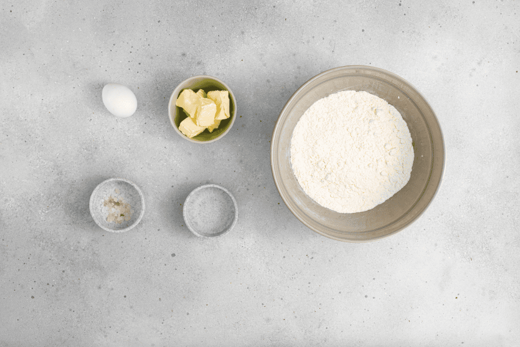 mixing of the ingredients