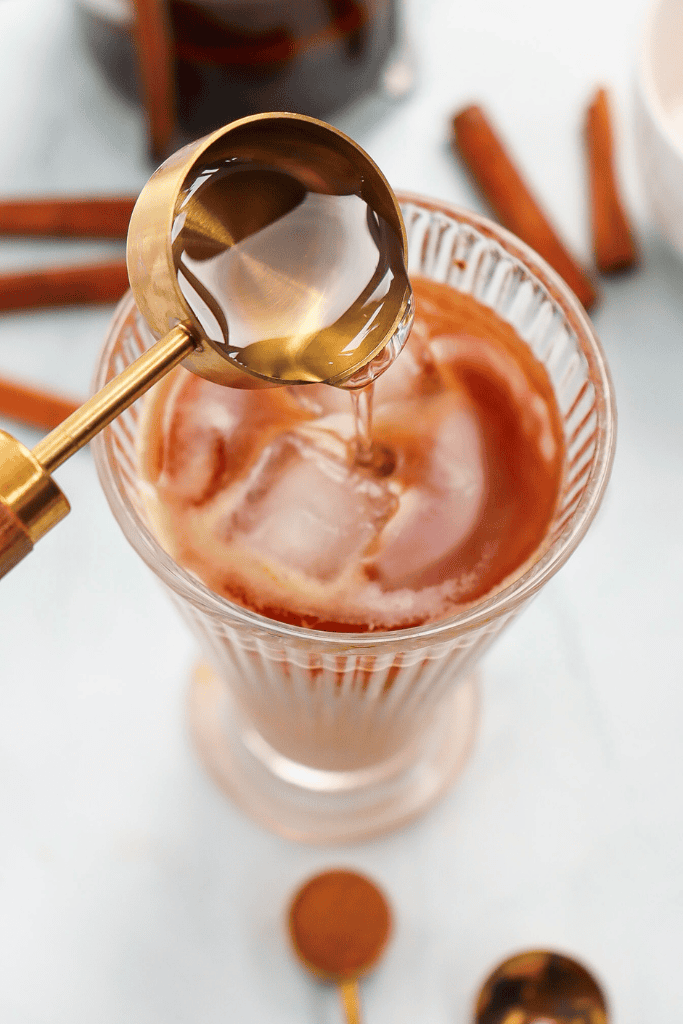 mixing up the ingredients