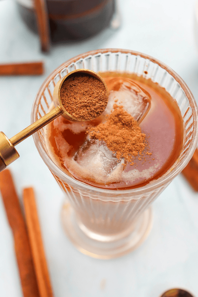 mixing up the ingredients