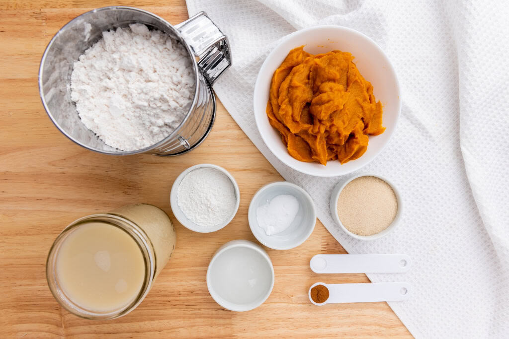 vegan pumpkin waffles ingredients