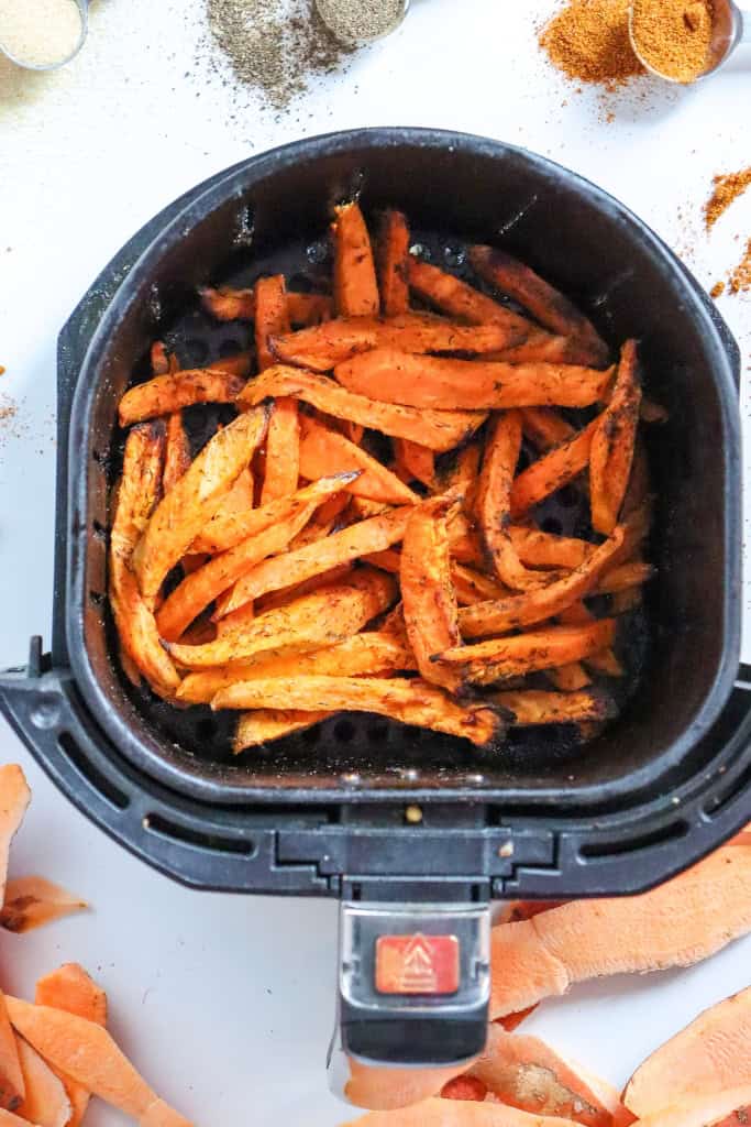 Sweet potato fries in the air fryer