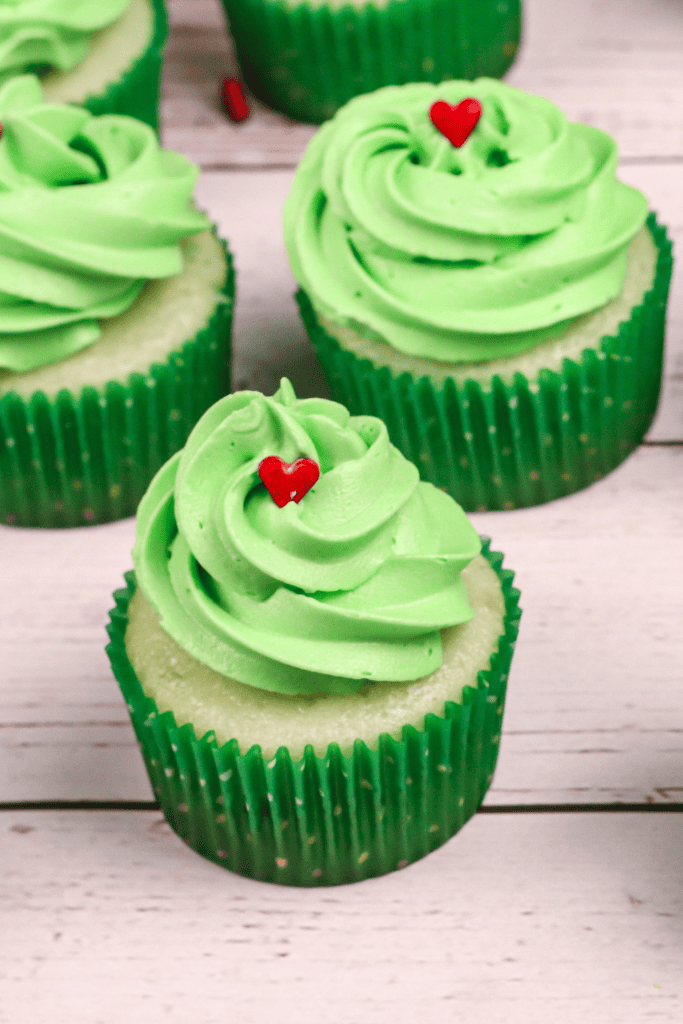 Grinch Cupcakes
