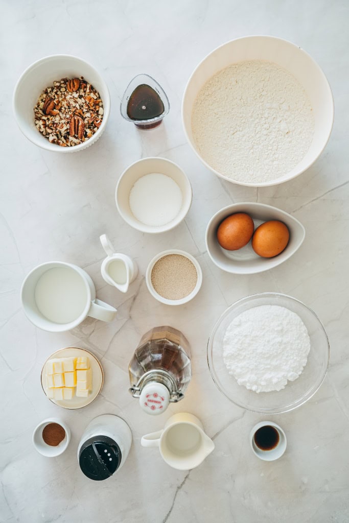 Maple Glazed Donuts ingredients