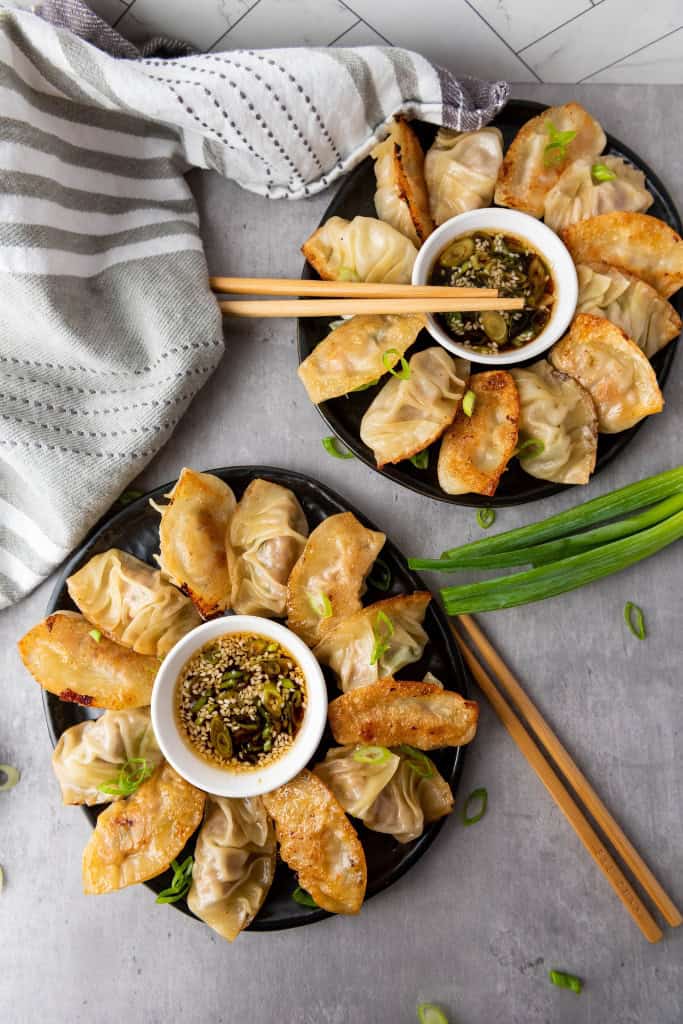 Pan Fried Pork Dumplings
