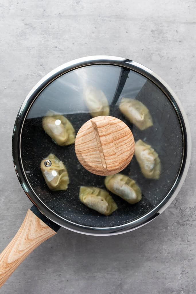 Steaming Pork Dumplings