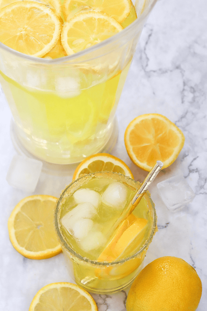 homemade lemonade