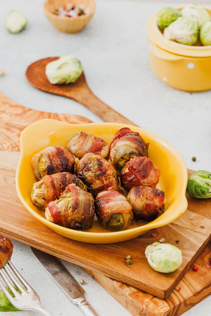 Bacon Wrapped Brussel Sprouts