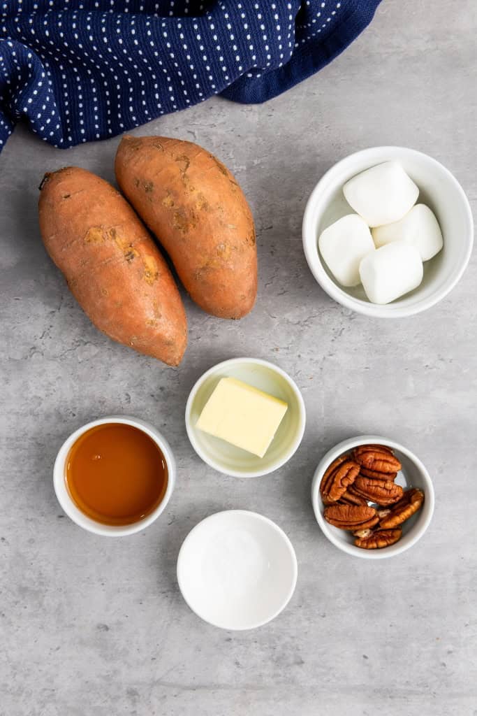 Sweet Potato Bites ingredients