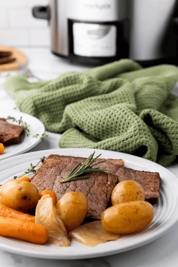 crockpot slow cooker rump roast