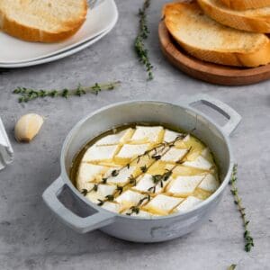 Baked Garlic Brie