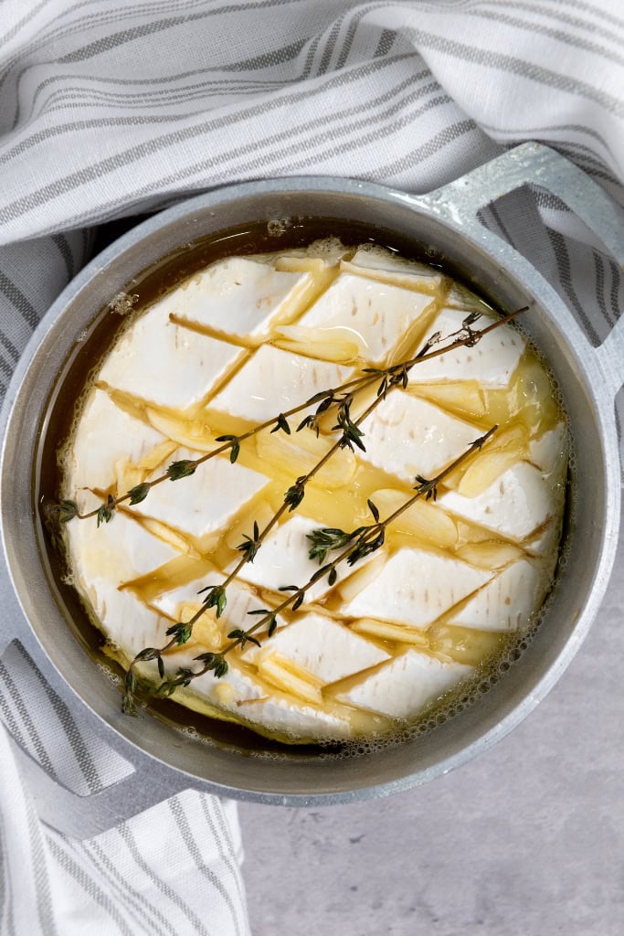 Baked Garlic Brie