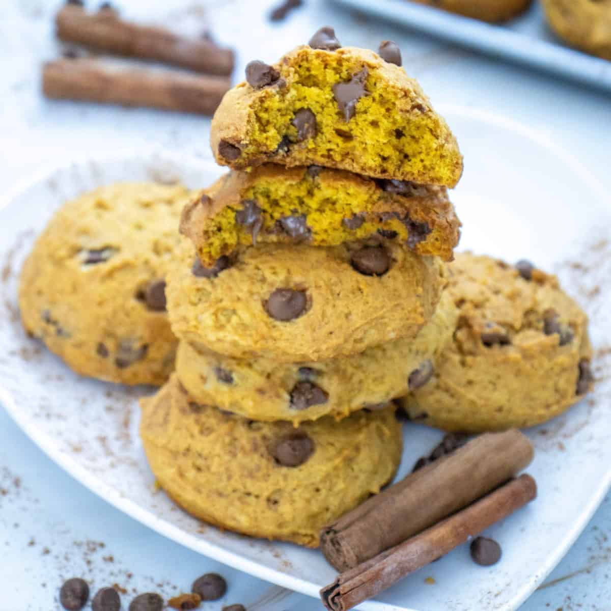 Chocolate Chip Pumpkin Cookies