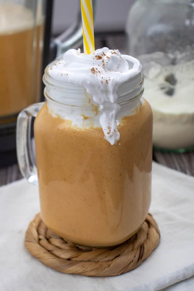 protein pumpkin drink