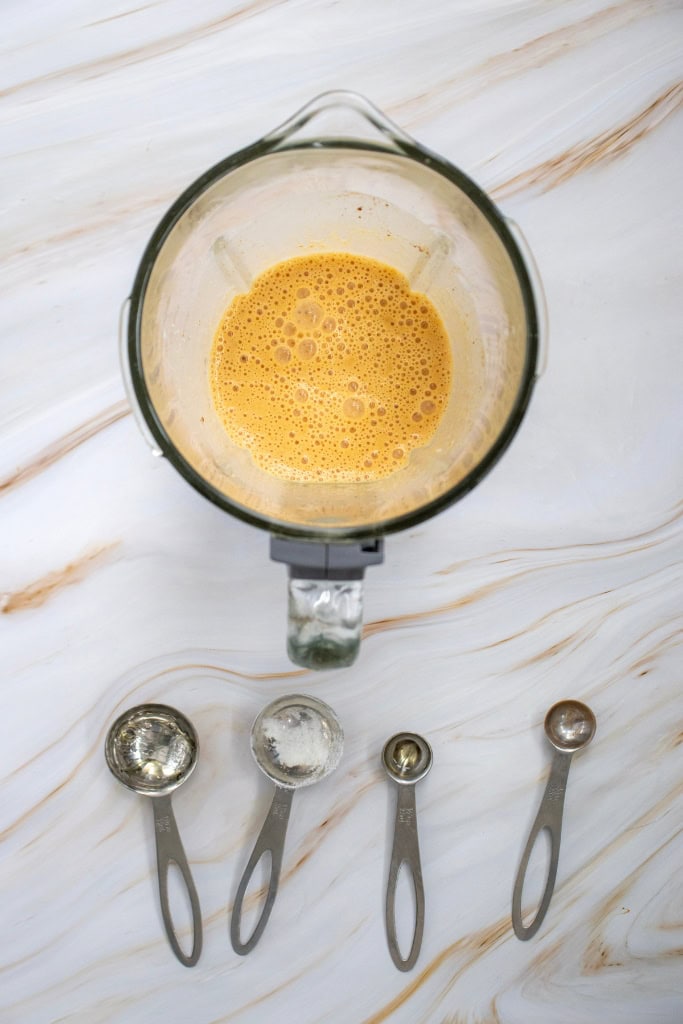 blended until smooth