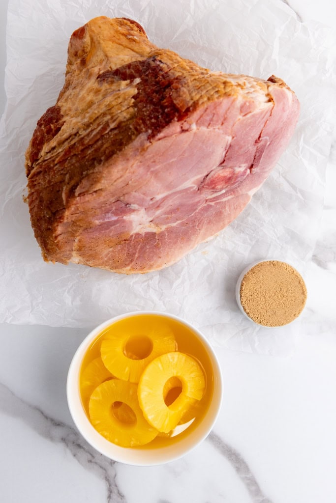 Pineapple Glazed Ham ingredients