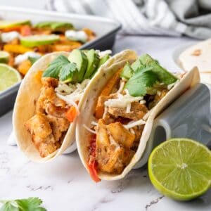 Sheet Pan Chicken Fajitas