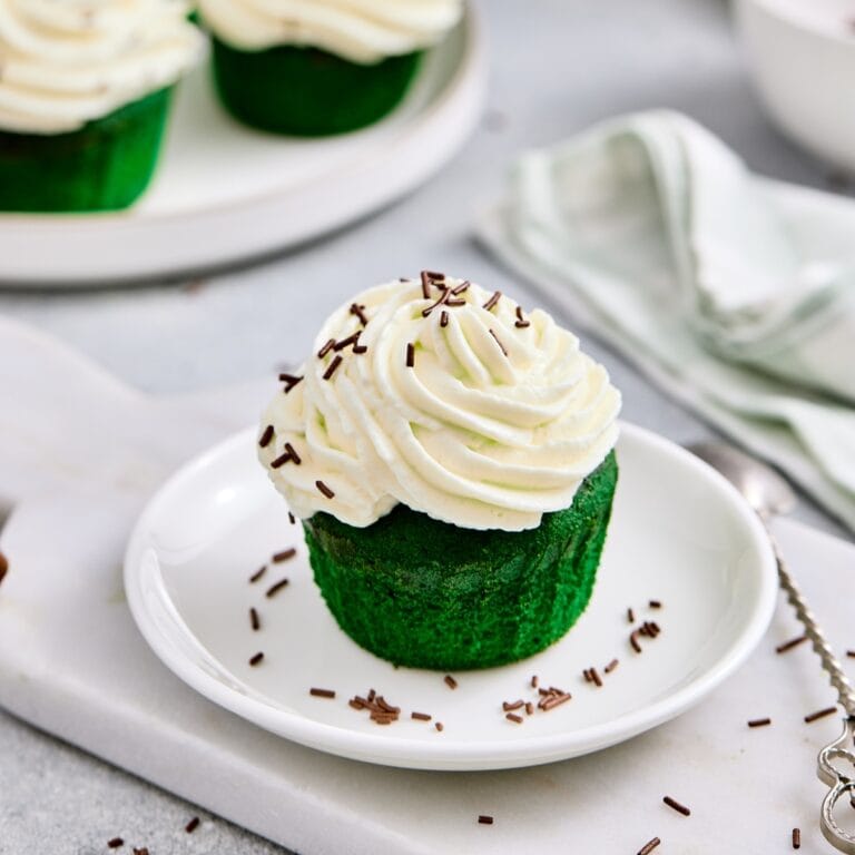 Green Matcha Cupcakes
