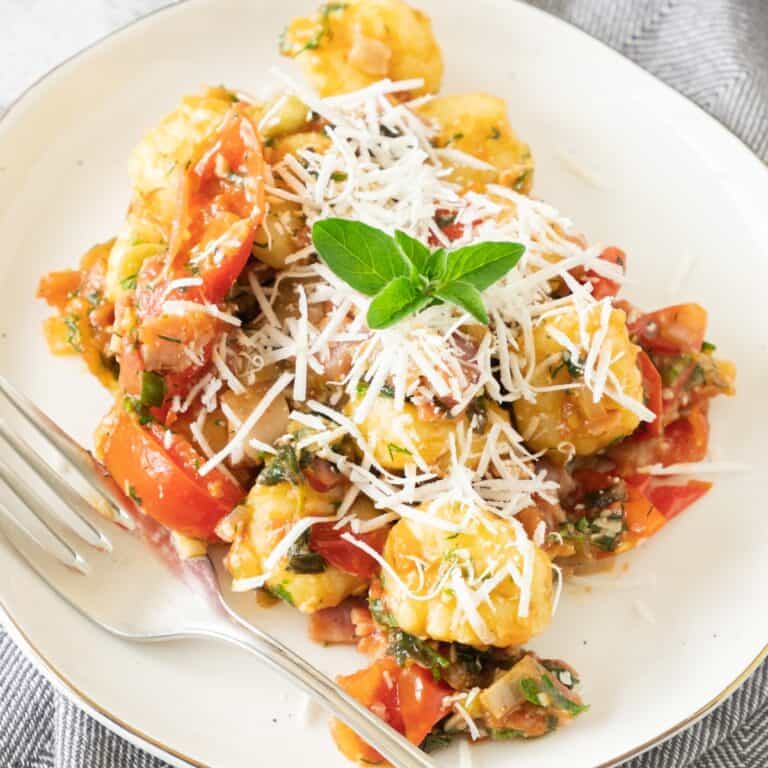 Potato Gnocchi with Bacon