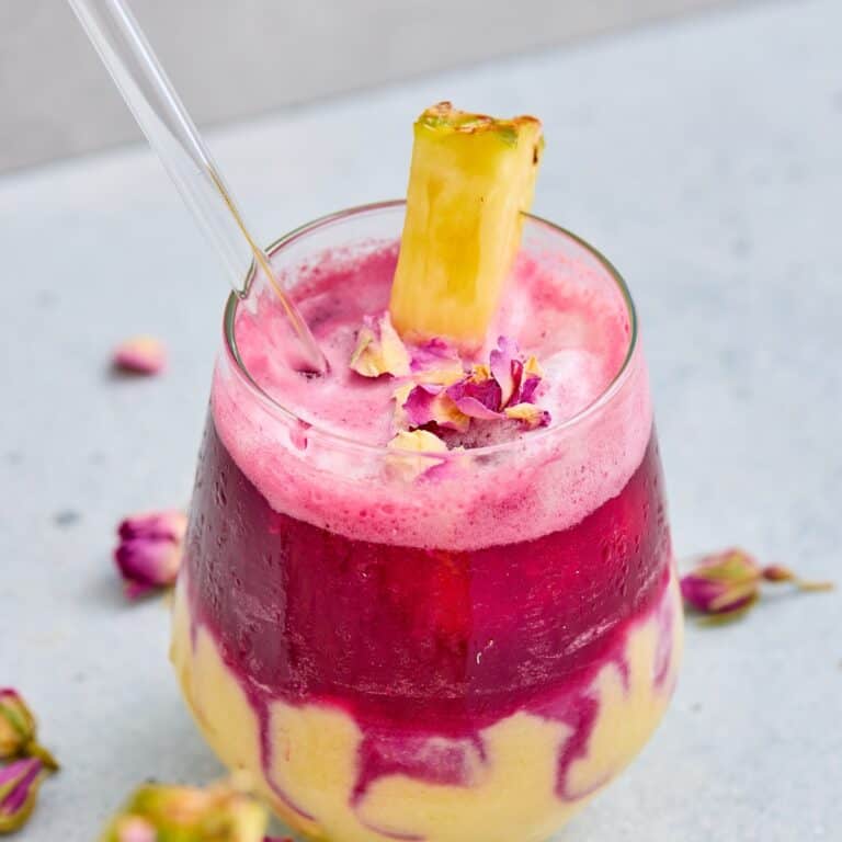 Hibiscus Tea Pineapple Smoothie