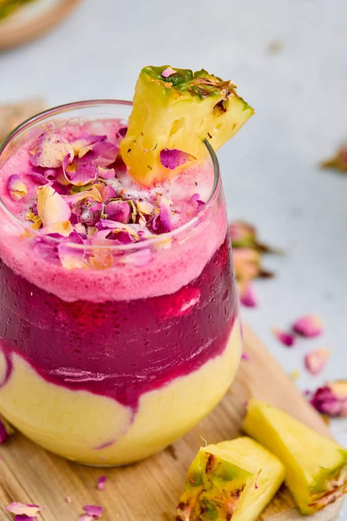 Hibiscus Tea Pineapple Smoothie