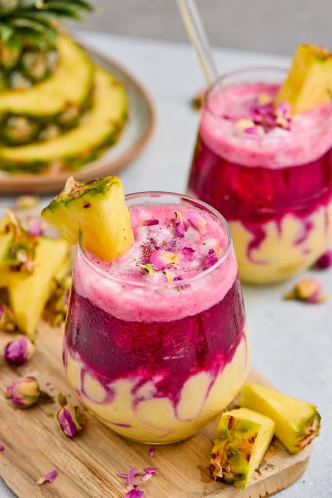 Hibiscus Tea Pineapple Smoothie