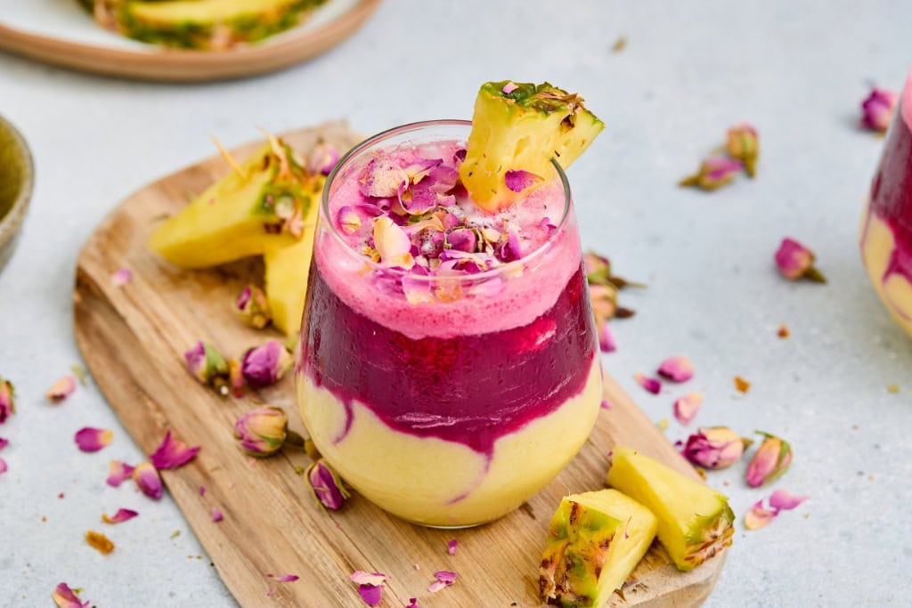 Hibiscus Tea Pineapple Smoothie