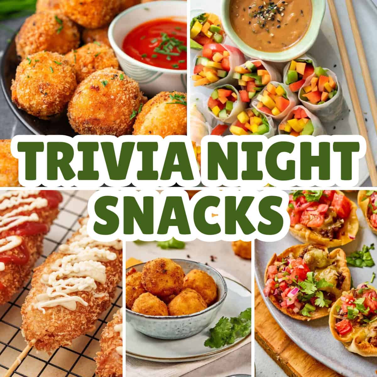 Trivia Night Snacks