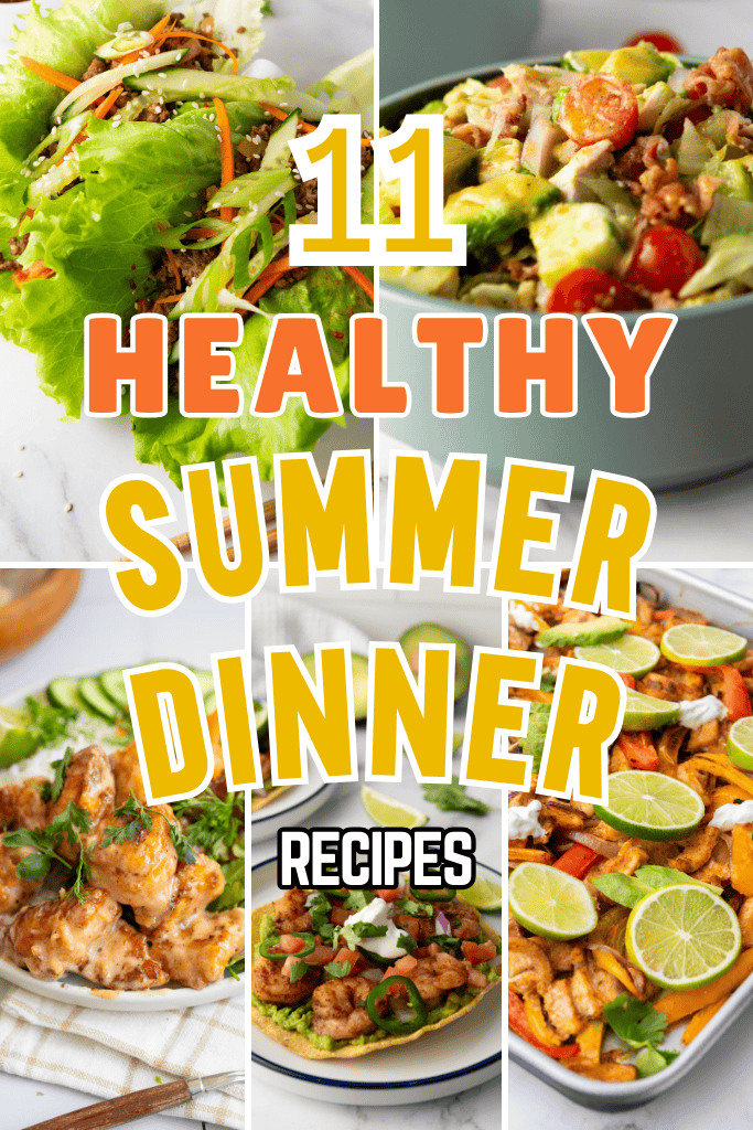 Looking for healthy summer dinner recipes the whole family will love? This collection has you covered with fresh, flavorful meals that come together fast. From air fryer teriyaki salmon to Korean beef lettuce wraps and shrimp tostadas, these are the dinners you will want on repeat all summer long. Save this pin so you always have an easy weeknight dinner idea ready to go.