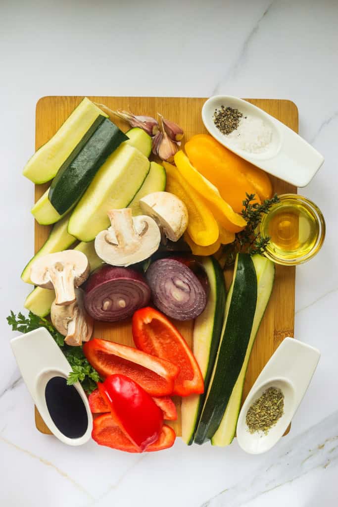 Balsamic Grilled Vegetables ingredients