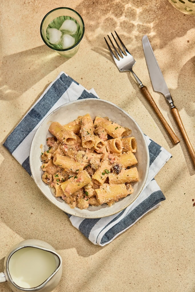 Creamy Italian Sausage Rigatoni