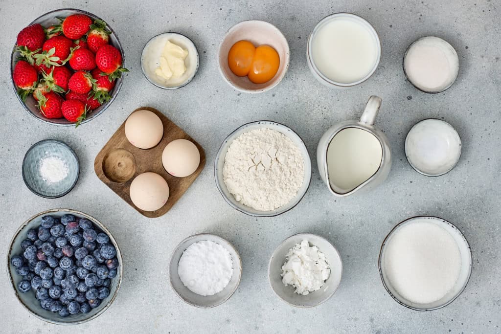 Red White and Blue Trifle