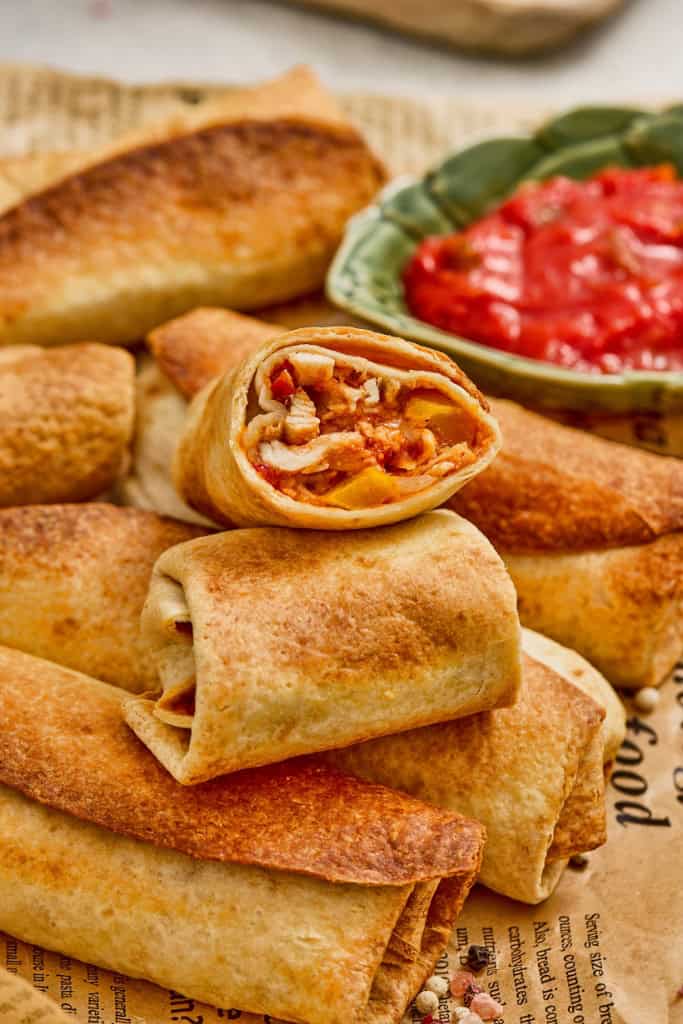 Chicken Chimichangas