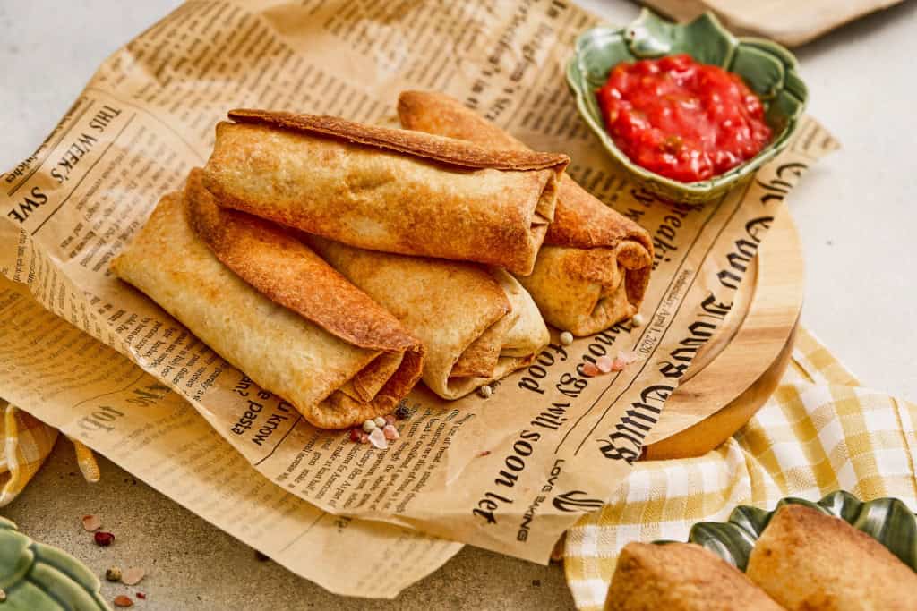 Chicken Chimichangas